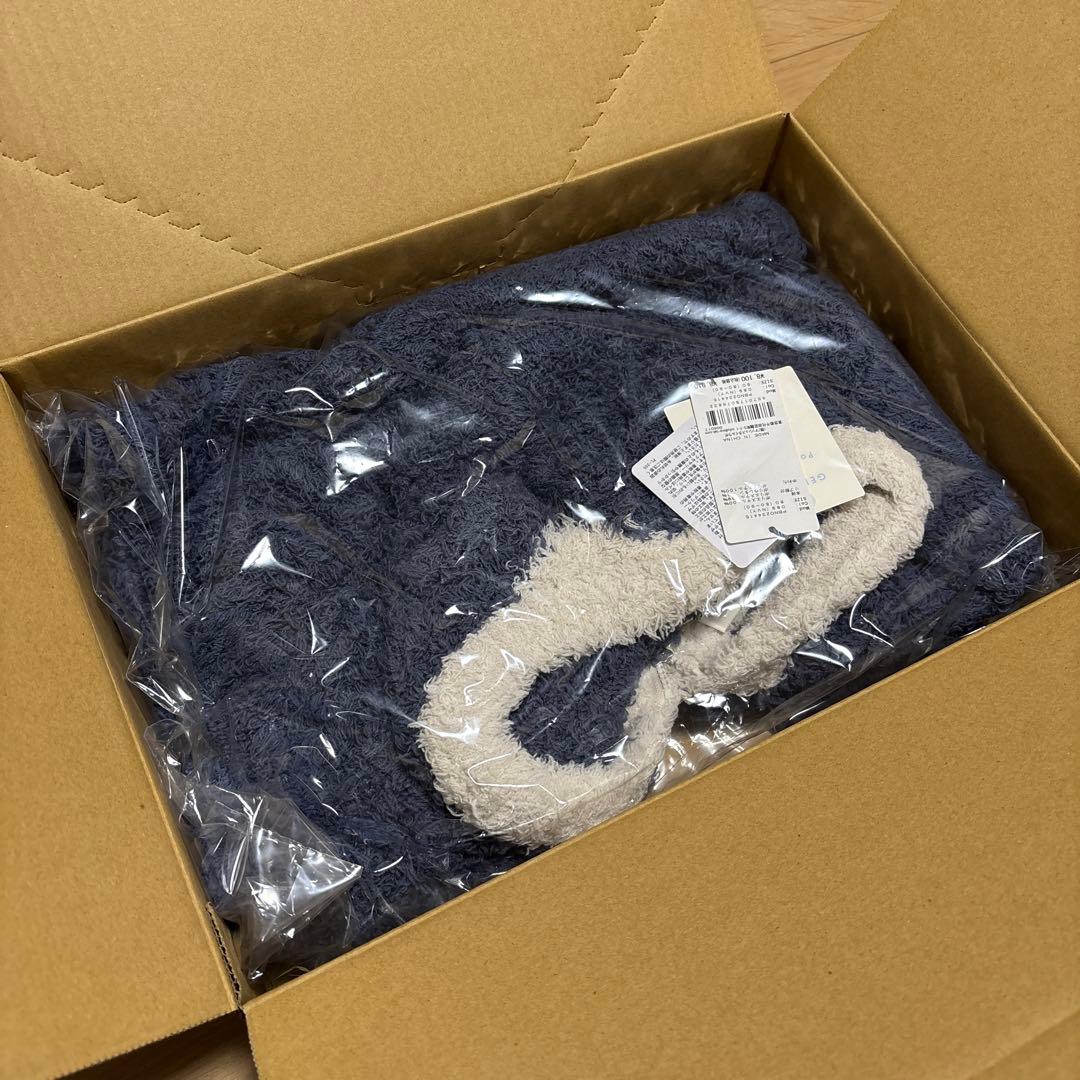 ポケモン カビゴンgelato pique ボアパジャマ 80cm ネイビー