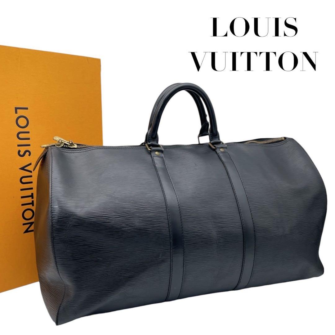 【極美品】ルイヴィトン　エピ　キーポル 50　ボストンバッグ 大容量　5526 極美品】ルイヴィトン エピ キーポル 50 ボストンバッグ 大容量 5526