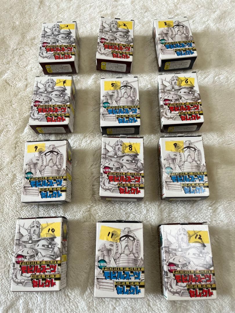 森永　チョコスナック　機動戦士ガンダム モビルスーツセレクト　復刻版 Vol.2