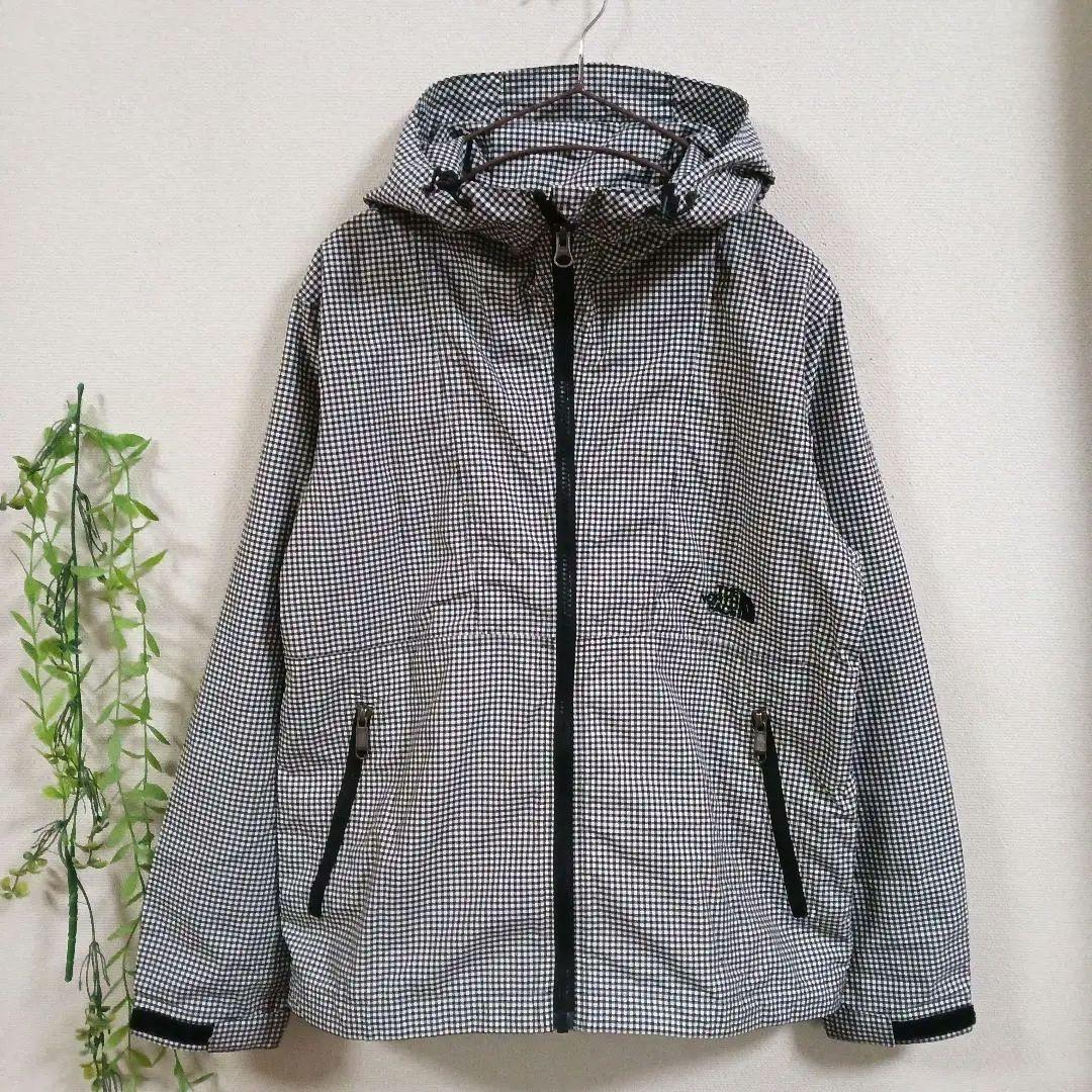 美品】ノースフェイス コンパクトジャケット ギンガムチェック - メルカリ