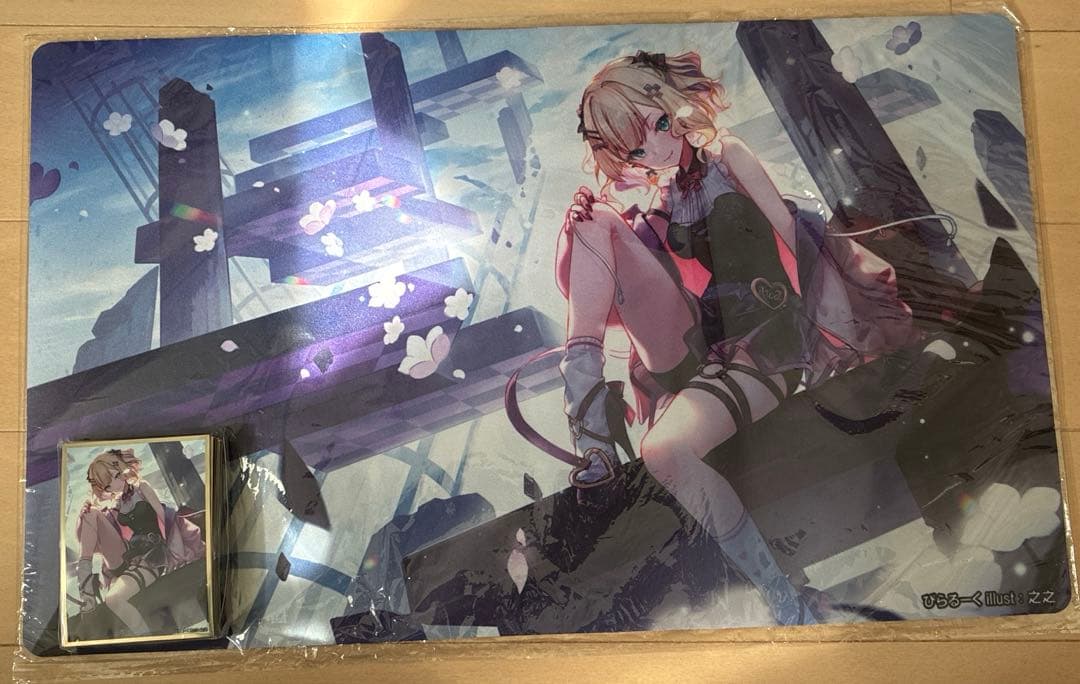 ぶいすぽっ　胡桃のあ　スリーブ　プレイマットセット