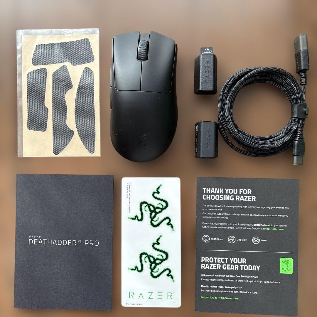 レイザー　RAZER DEATH ADDER v3 PRO Black