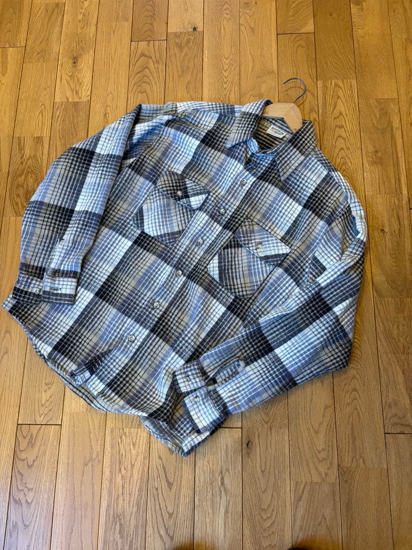 FIVE BROTHER チェックネルシャツ