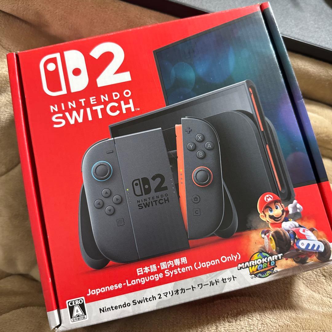 Nintendo Switch 2 日本語版 マリオカートセット Nintendo Switch 2 マリオカート ワールドセット 日本語・国内専用」の