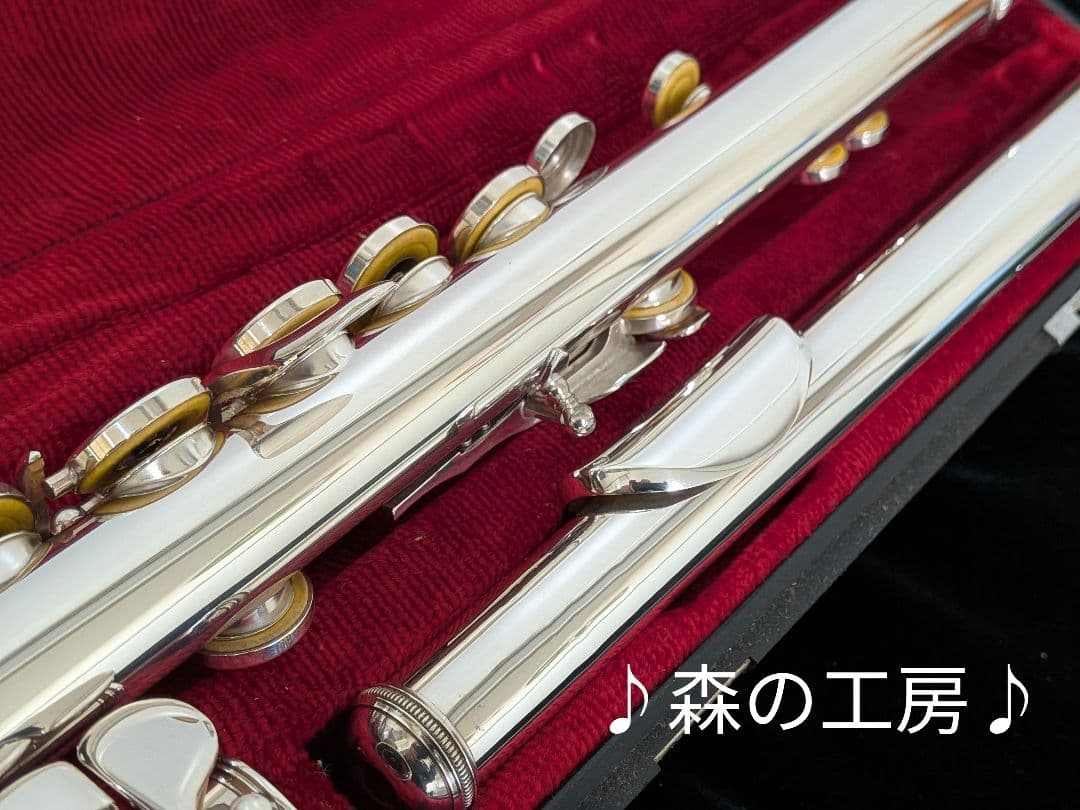 中古フルート専門店‼️部活応援‼️頭部管銀製 ヤマハフルートYFL311 E