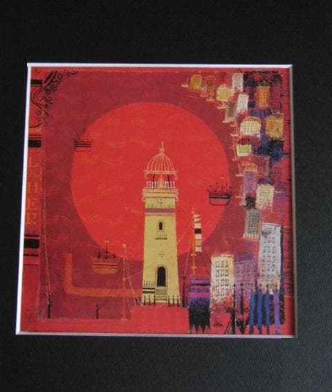 早川義孝、【セプテンバーソング】、希少な大判額装用画集より