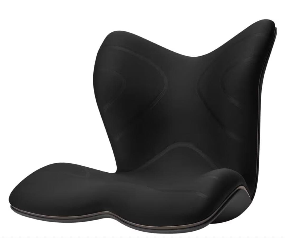 Style PREMIUM エルムサポートチェア ブラック