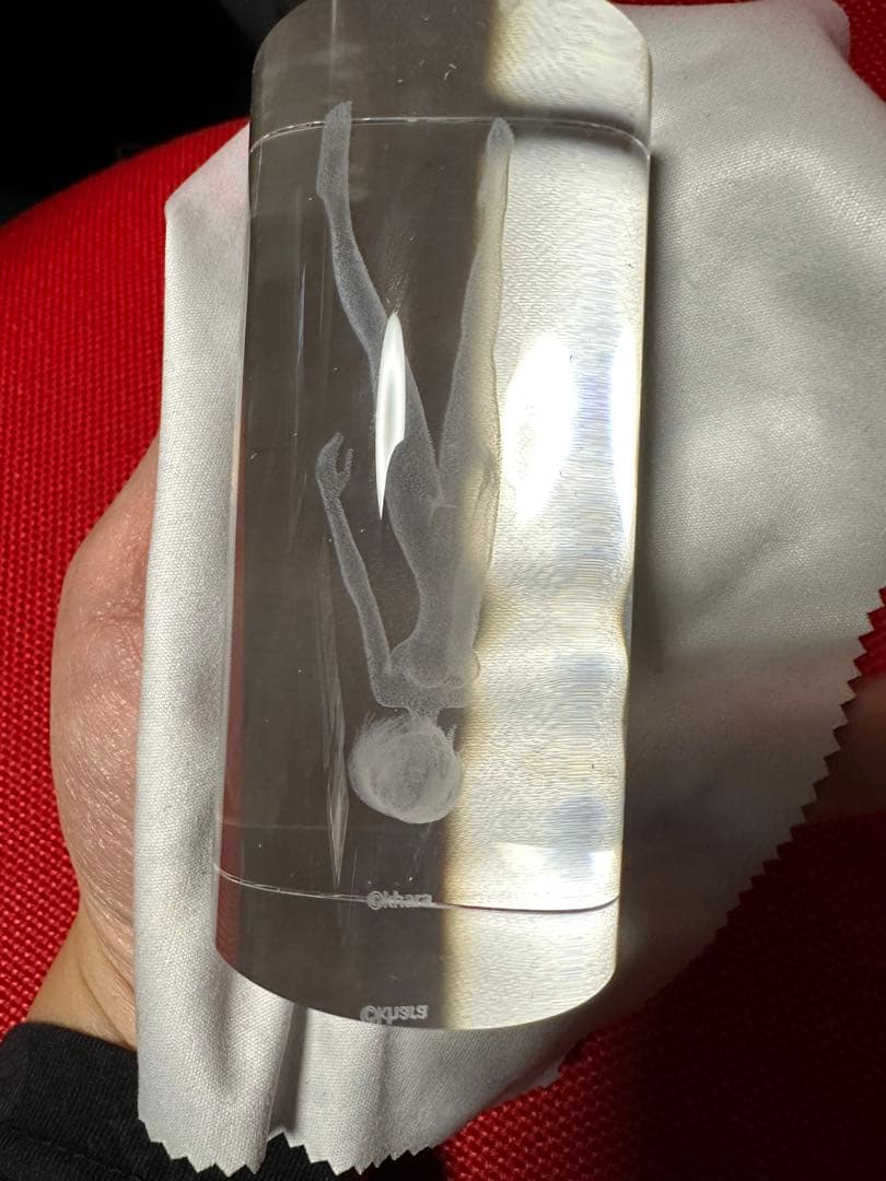 綾波レイ メモリアルクリスタル EVA STOREオリジナル - メルカリ