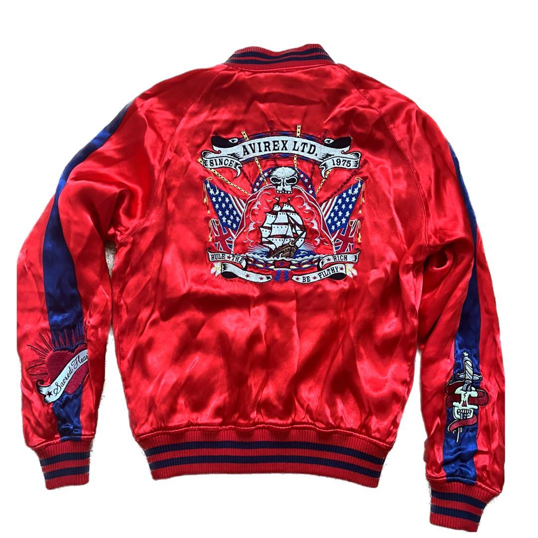 即日発送】AVIREX リバーシブル スカジャン - メルカリ