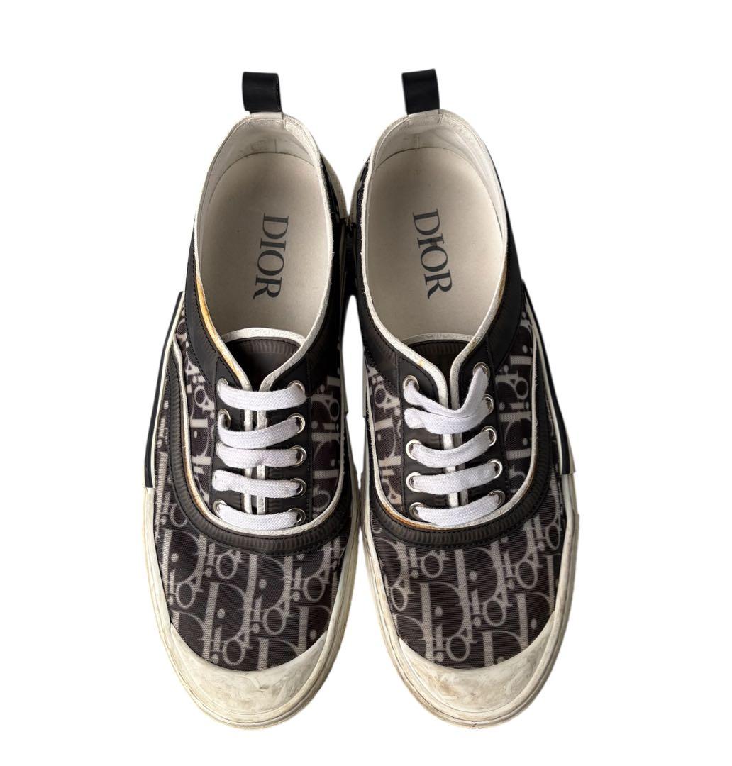 Dior ロゴプリント スニーカー Dior ディオール オブリーク 総柄 ハイカットスニーカー