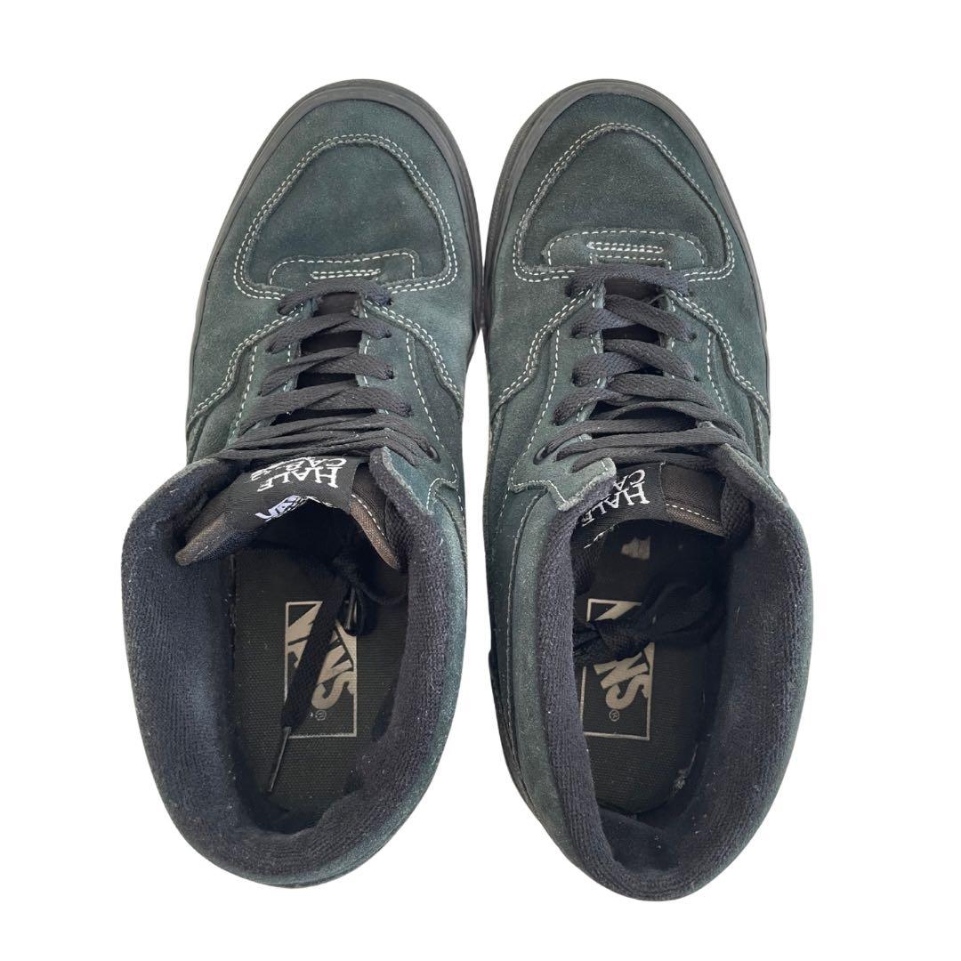 VANS HALF CAB ハーフキャブ スエード ダークグリーン 26.5cm