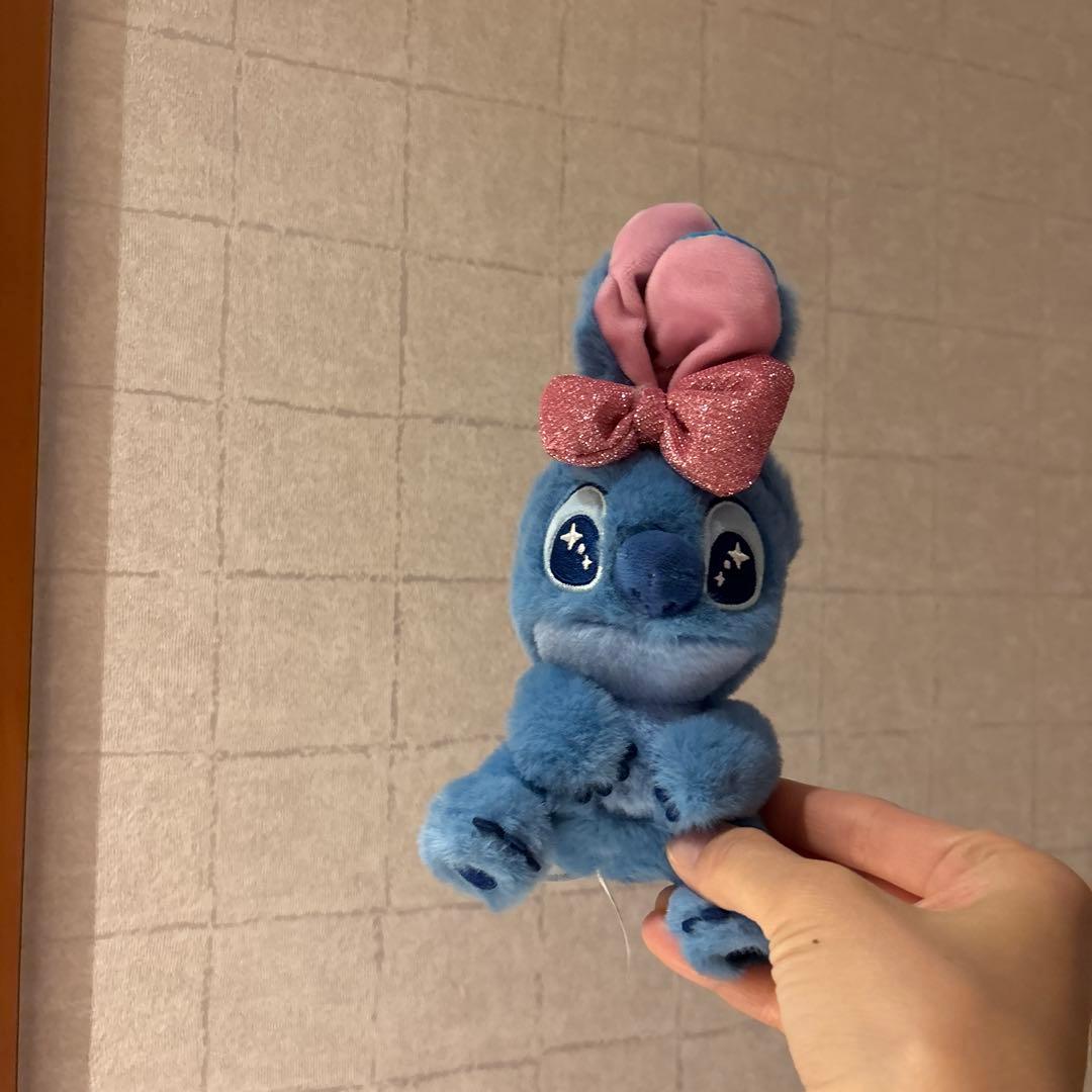 ディズニー Cosbi コスビ ぬいぐるみ キーチェーン スティッチ 限定