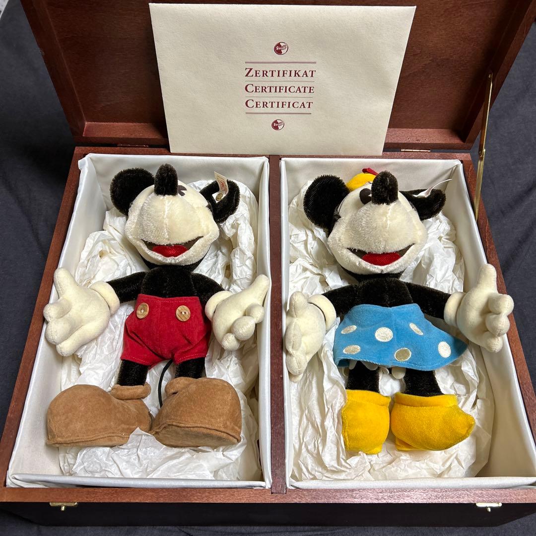 シュタイフ ディズニー ミッキー&ミニー - メルカリ