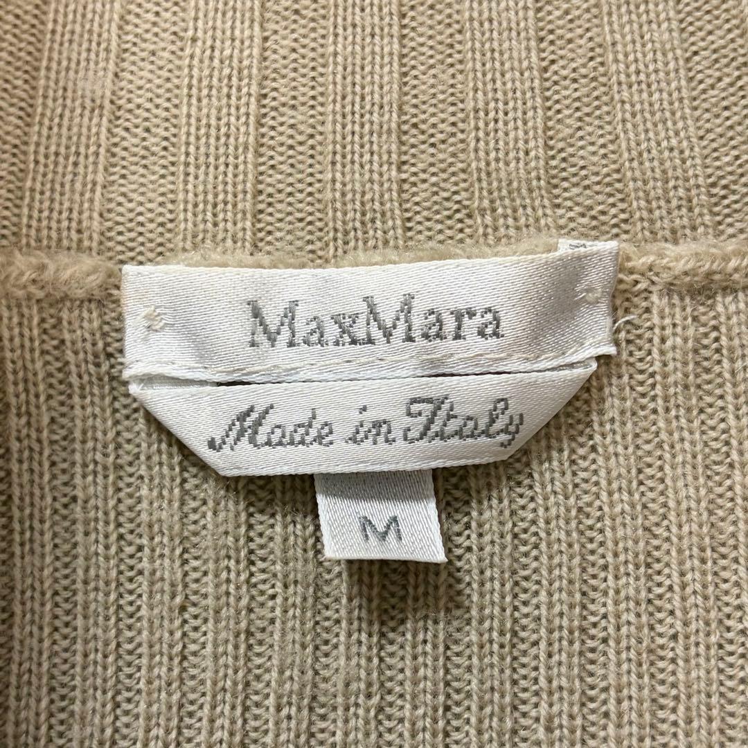 ☆最高峰白タグ☆マックスマーラ タートルネックニット イタリア製 M