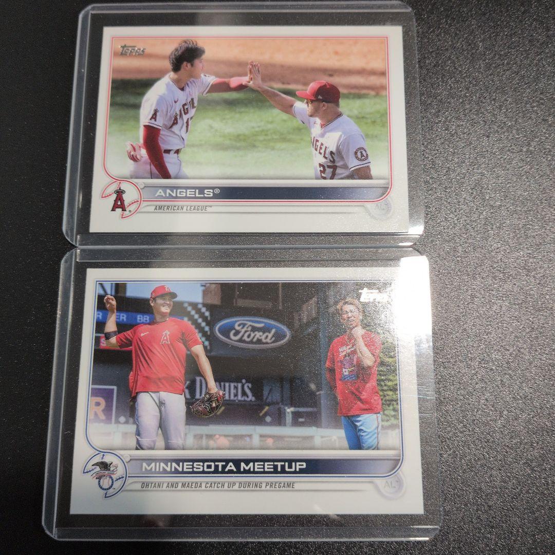 大谷翔平＆マイク・トラウト 大谷翔平＆前田健太 カードセット - メルカリ