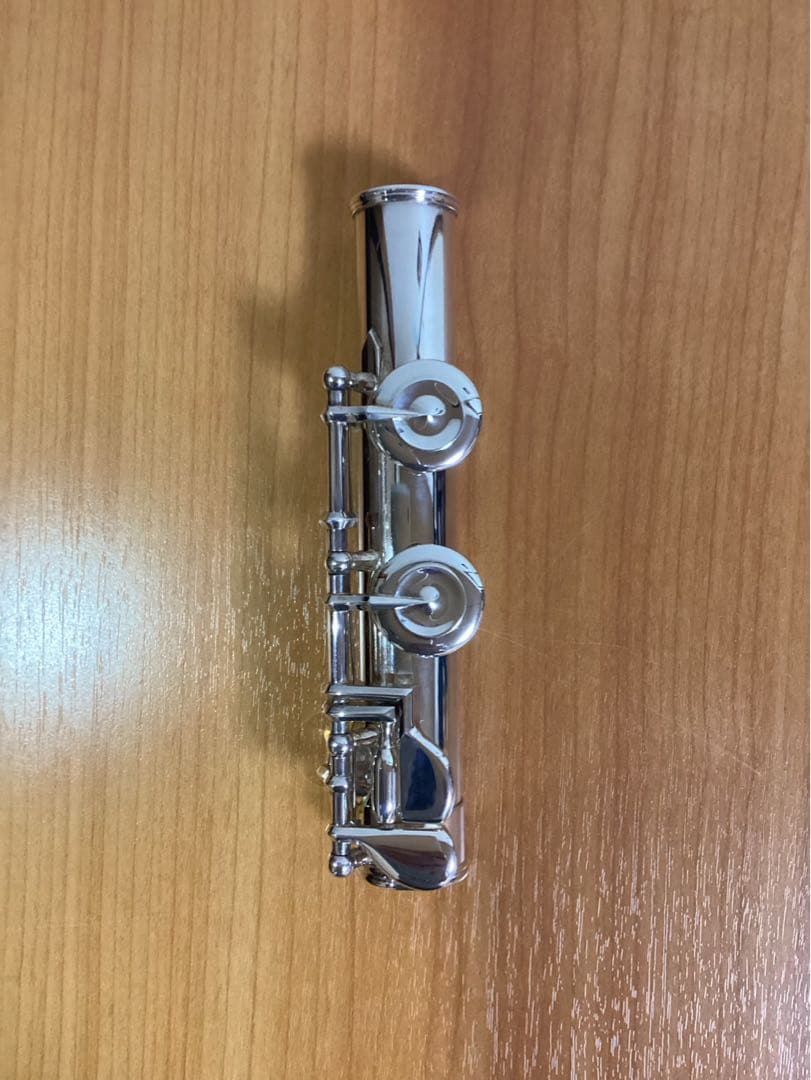 Pearl パール フルート PF-525 リッププレート&ライザー銀製 Eメカ