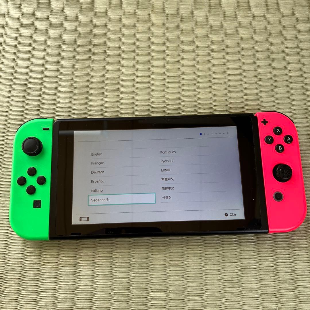 Switch本体　ジャンク品 Nintendo Switch本体 ジャンク青画面 ニンテンドースイッチ本体 任天堂