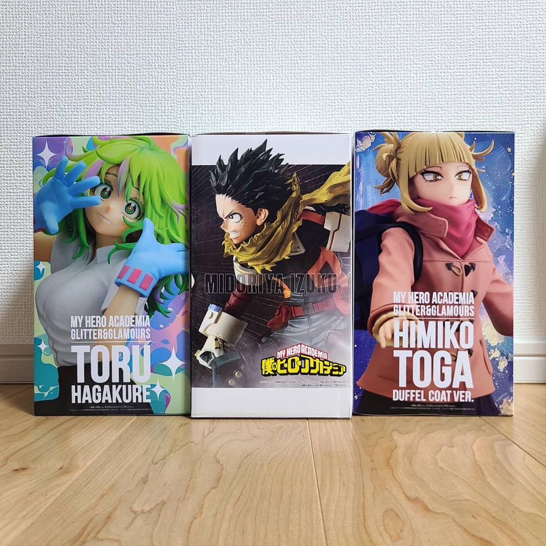 ヒロアカ トガヒミコ 緑谷出久 葉隠透 フィギュア 3点セット - メルカリ