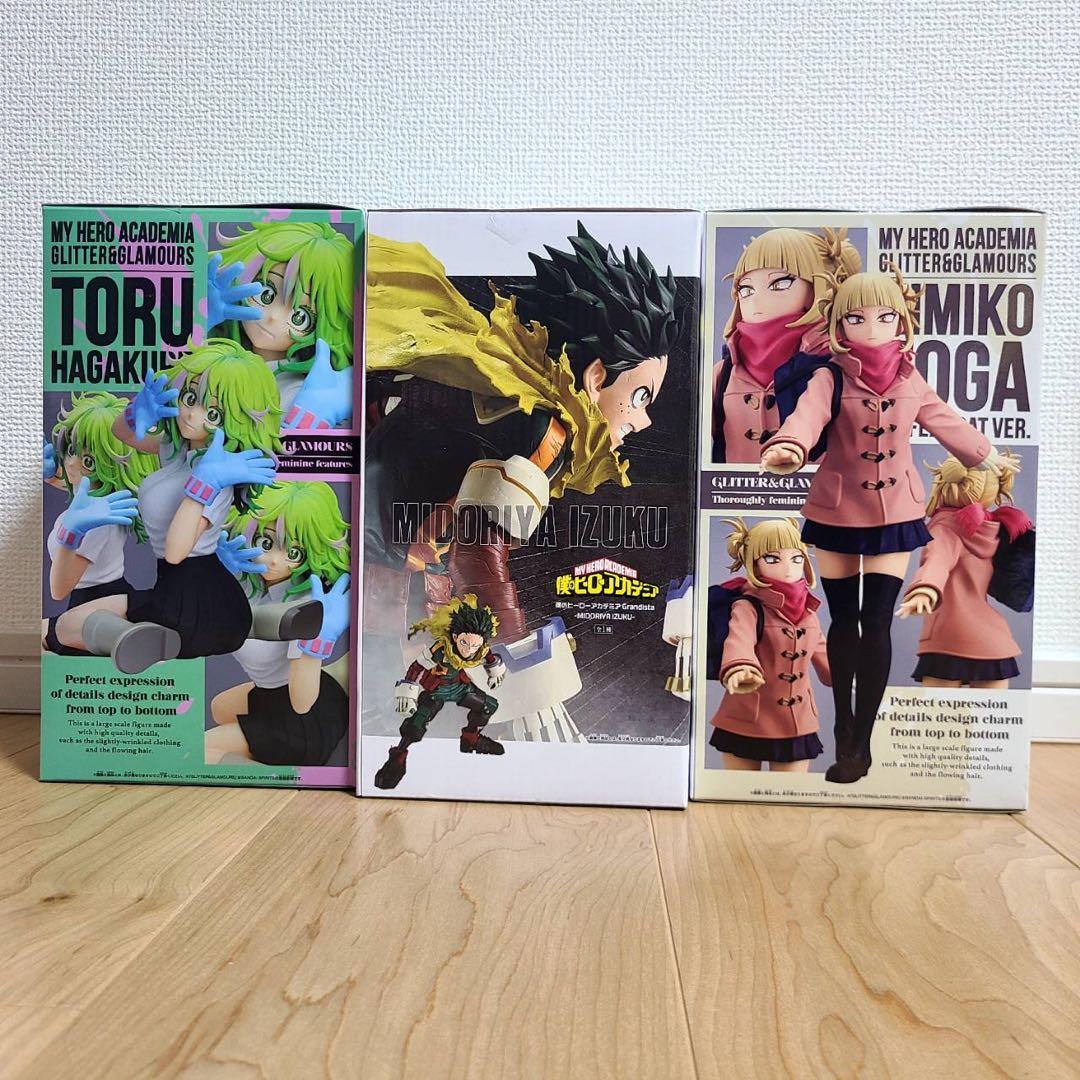 ヒロアカ トガヒミコ 緑谷出久 葉隠透 フィギュア 3点セット - メルカリ
