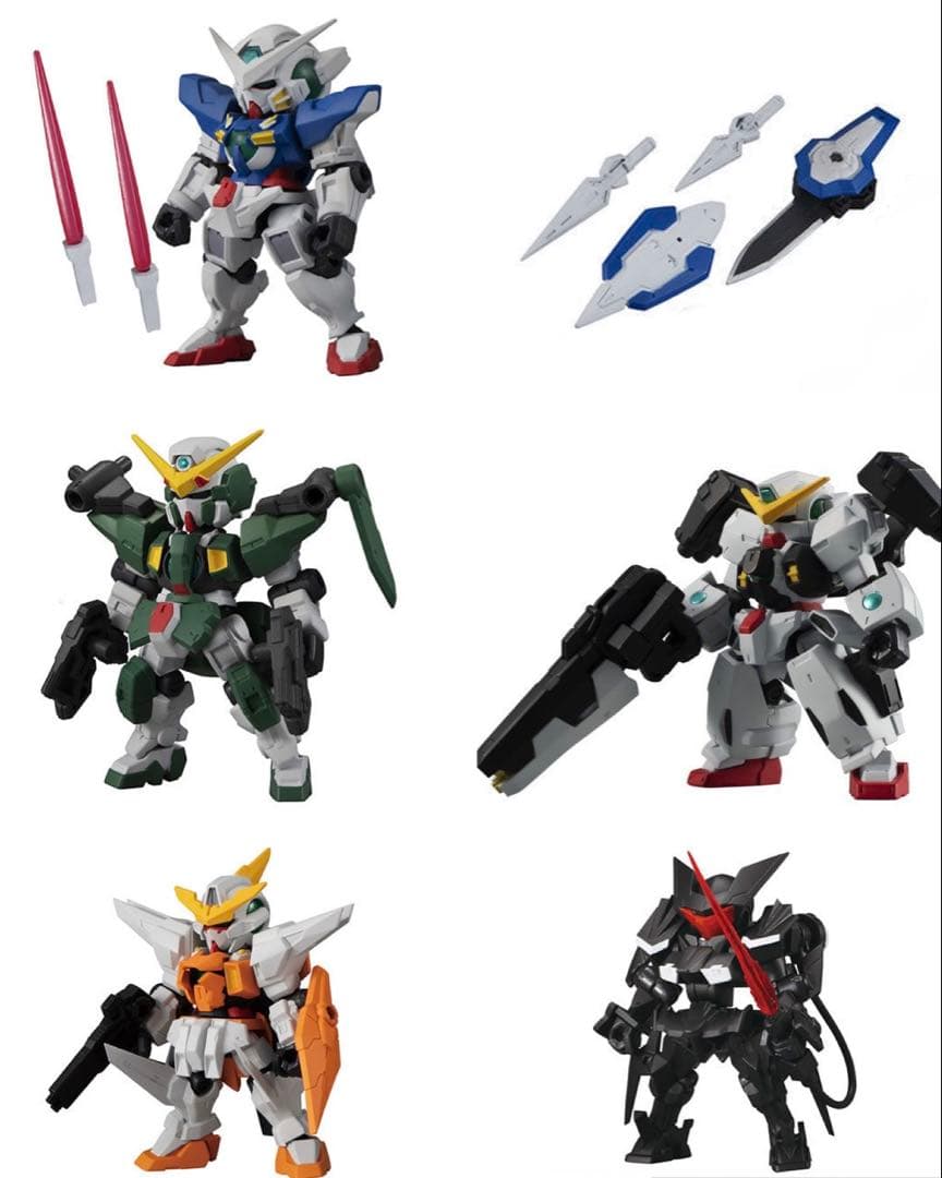 【新品 未組立】 モビルスーツアンサンブル 機動戦士ガンダム OO セット