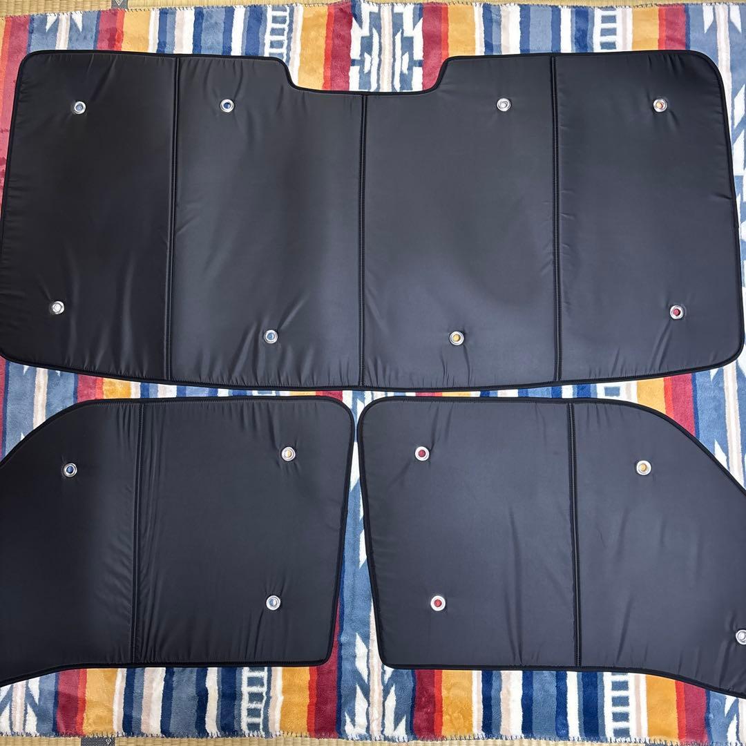 エブリイD17系　プライバシーサンシェイド8点セット+吸盤　フル　趣味職人