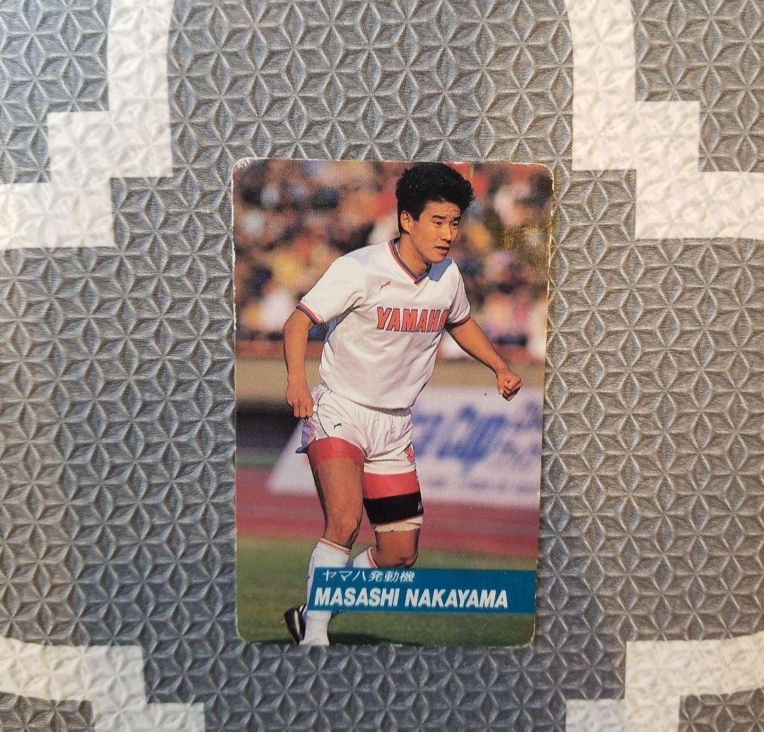 91-92カルビーサッカーカード第1ブロック初版 No.27中山雅史 ルーキー 完全保存版＞ 中山雅史と日本サッカーの20年。 - Number PLUS March