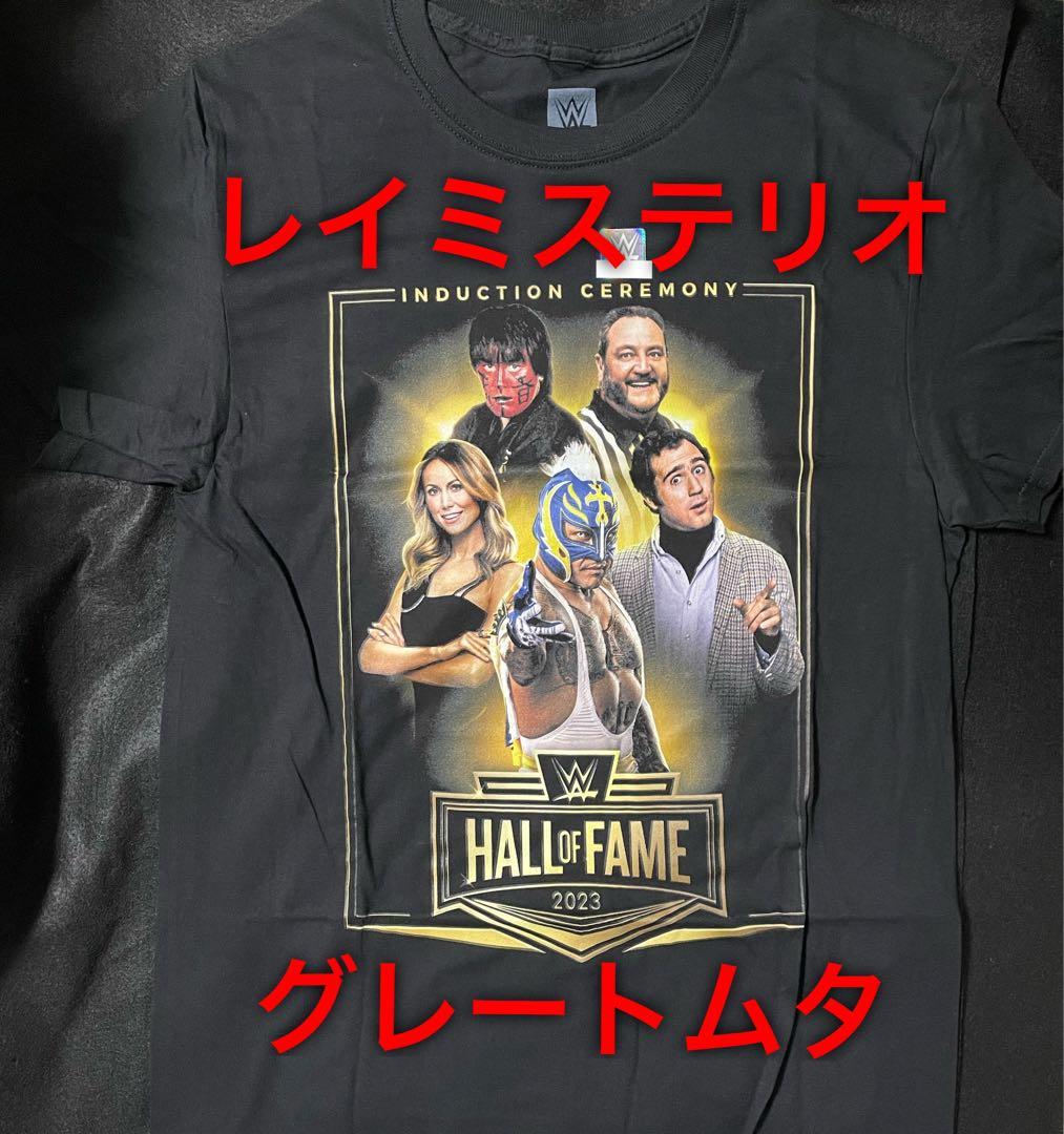 WWE 殿堂 Tシャツ M プロレス グレートムタ レイミステリオ 武藤敬司 武藤敬司氏、WWE殿堂表彰…タキシード姿の「グレート・ムタ」で登壇