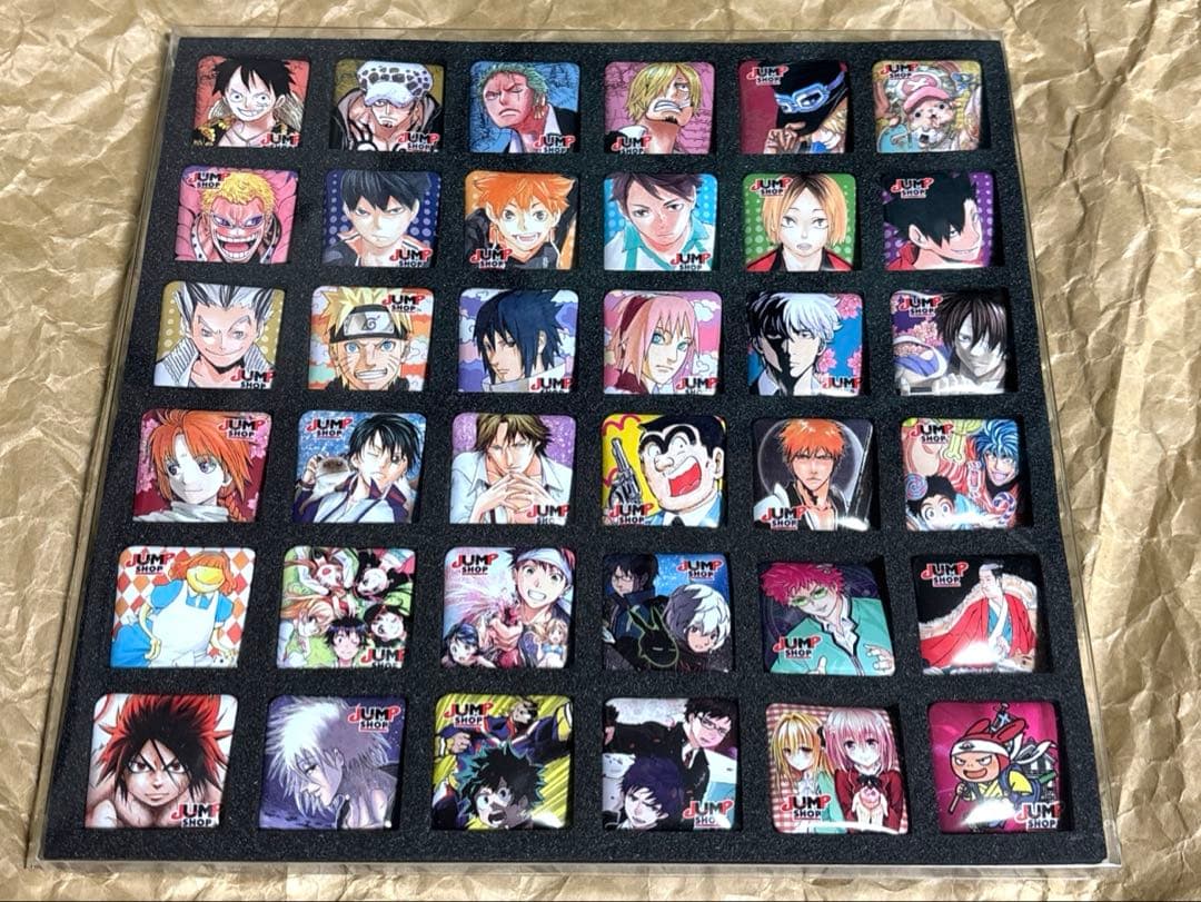 ジャンプショップ　オリジナル缶バッジくじ　2015年