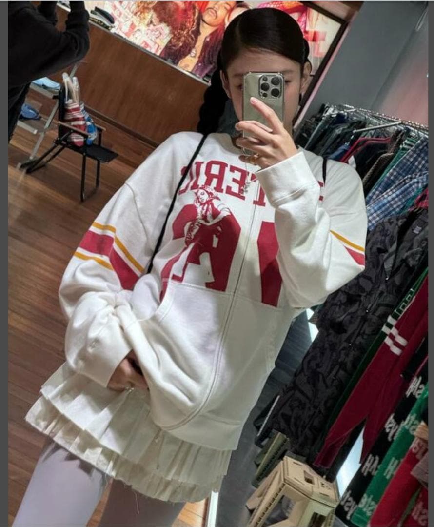 ジェニー着用！HYSオーバーサイズジャンパー【HYSTERIC 76】白 - メルカリ