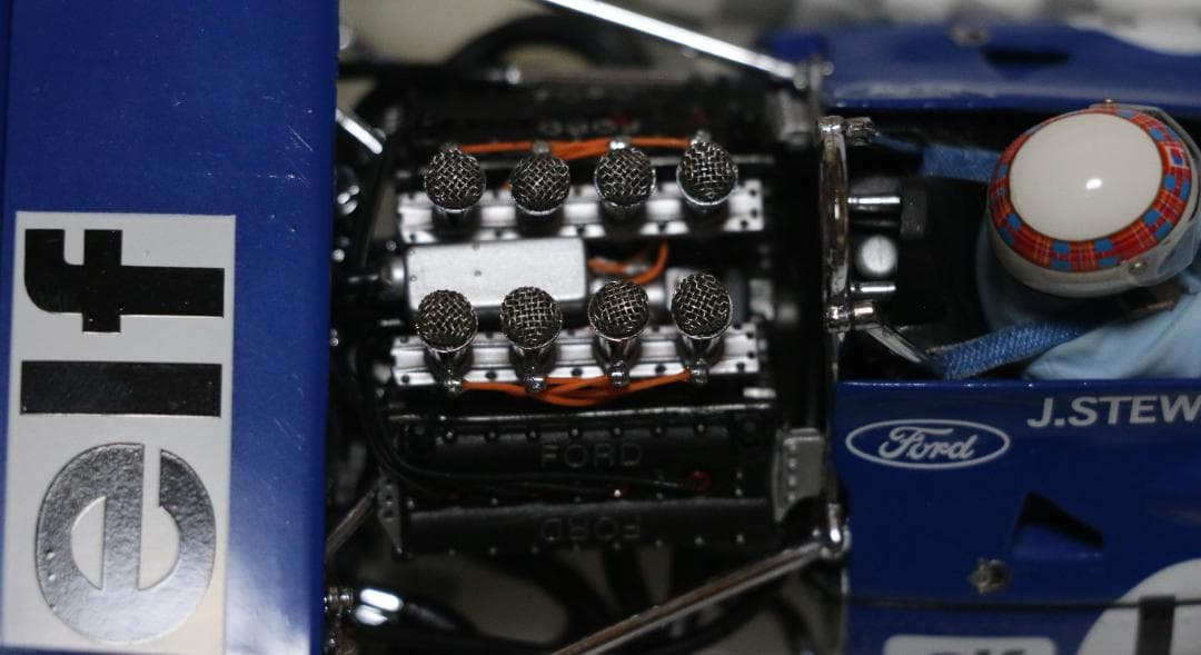 超貴重ポールズ・モデル1／18 ティレル フォード 003 ハンマー