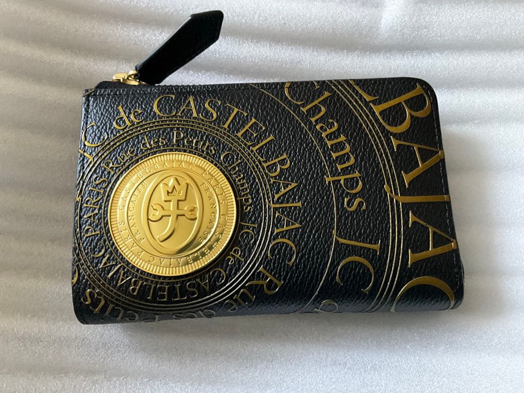 CASTELBAJAC 財布　黒/金 カステルバジャック CASTELBAJAC カステルバジャック 財布 長財布