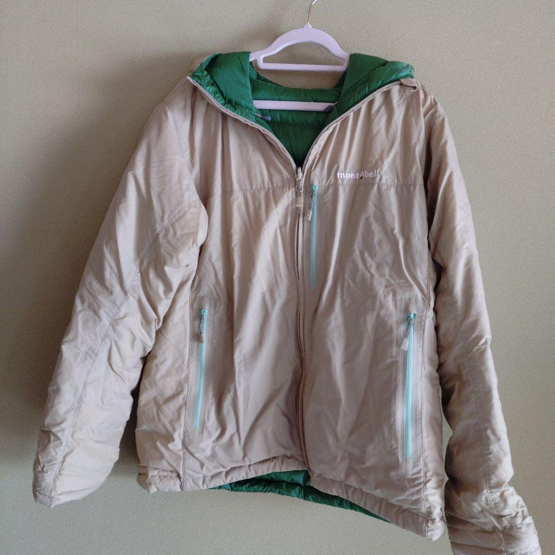モンベル　montbell ダウン　マウンテンパーカー　リバーシブル