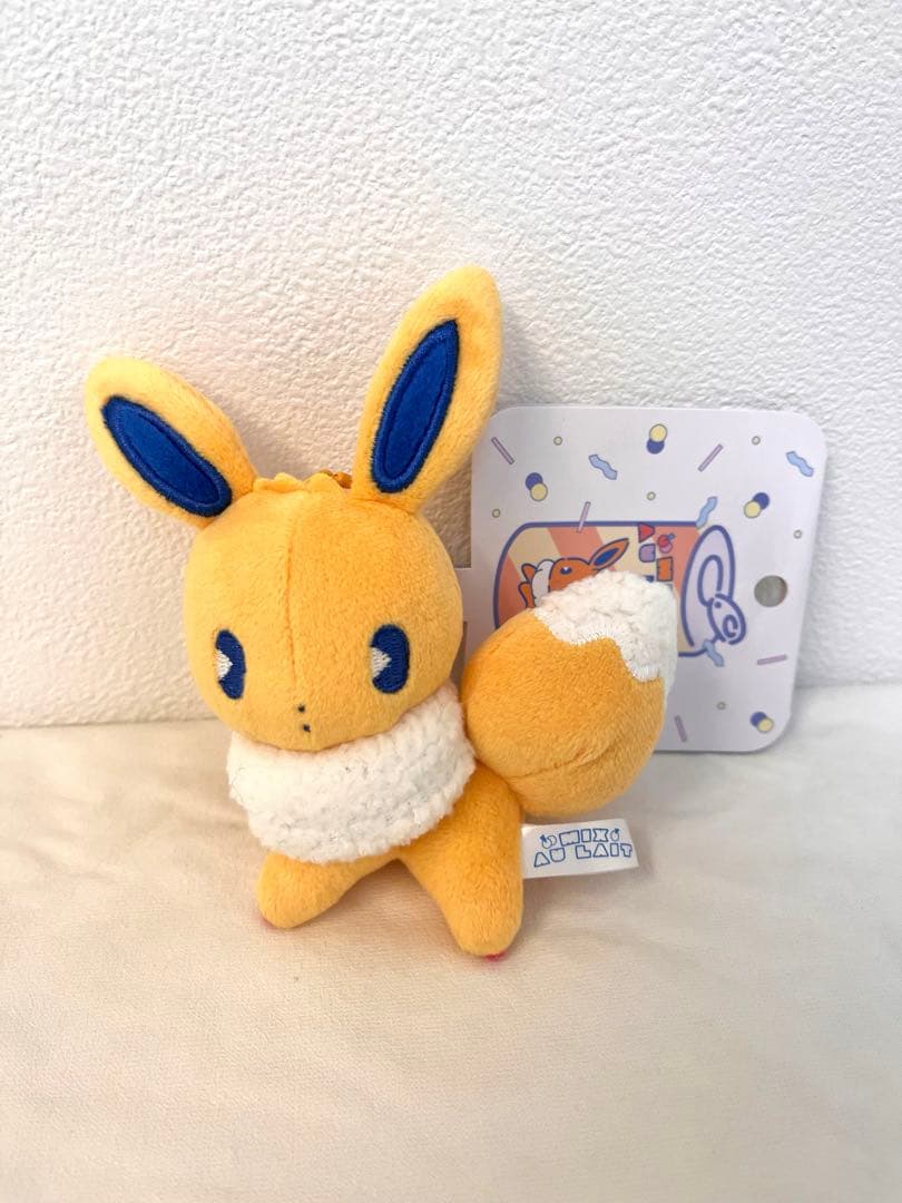 ミックスオレ イーブイ ぬいぐるみ　マスコット　ポケモンセンター限定　紙タグつき
