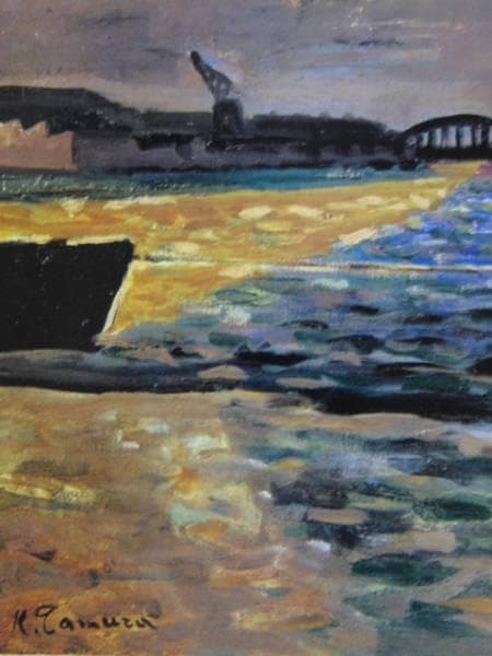 田村 孝之介 【隅田川】希少画集画、状態良好、人気作家 、自然、風景
