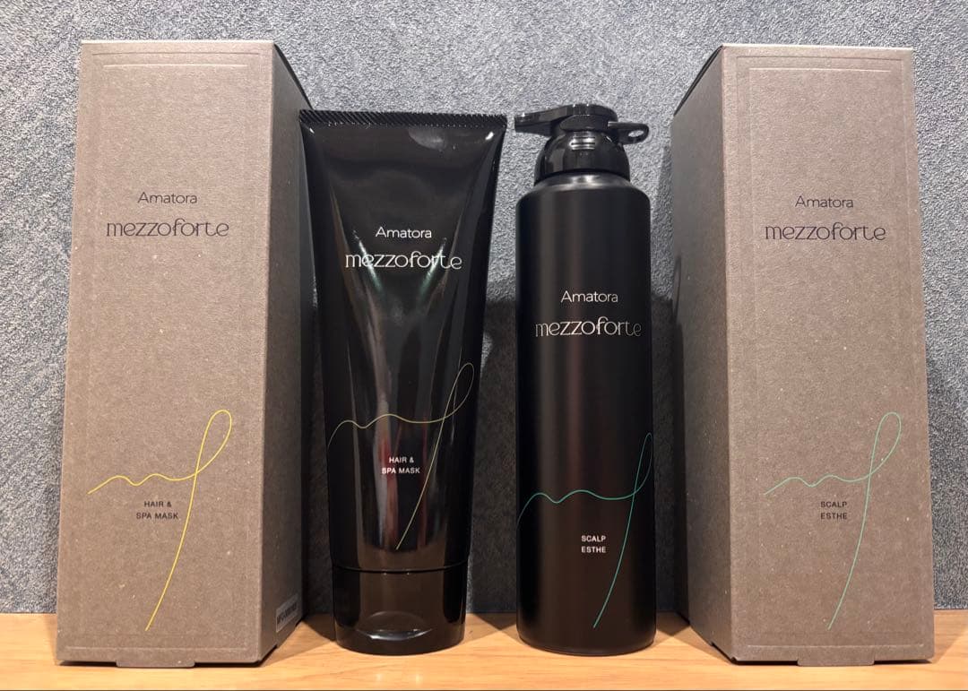 アマトラ メゾフォルテ スキャルプエステ&スパマスクセット　リニューアル品