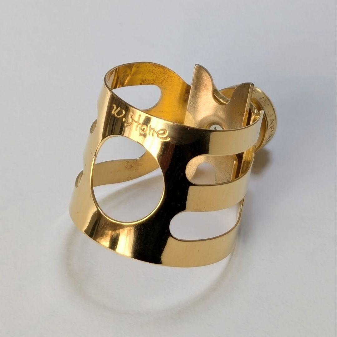 《美品》ウッドストーン アルトサックス リガチャー クラシックモデル GP