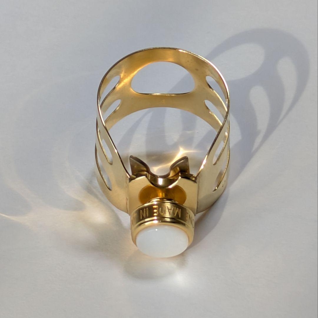 《美品》ウッドストーン アルトサックス リガチャー クラシックモデル GP