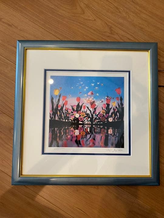 藤城 清治 「花と少女」 - メルカリ