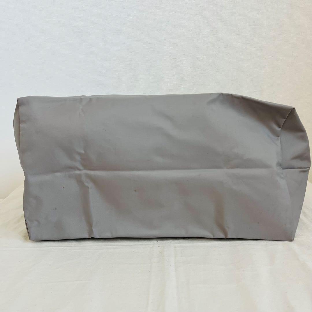 美品】ロンシャン プリアージュ グレー ボストンバッグ 旅行 正規店