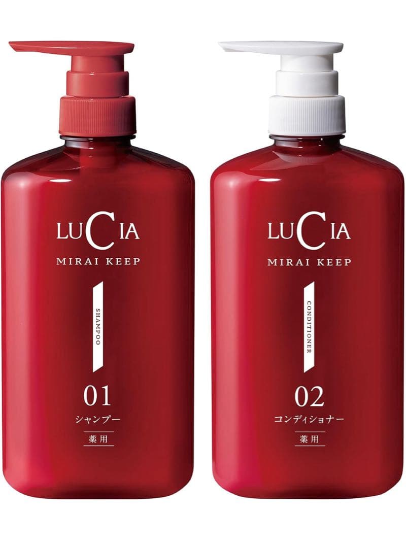 ルチア　抜け毛予防 ノヴェルモイ 薬用未来キープシャンプー＆コンディショナー