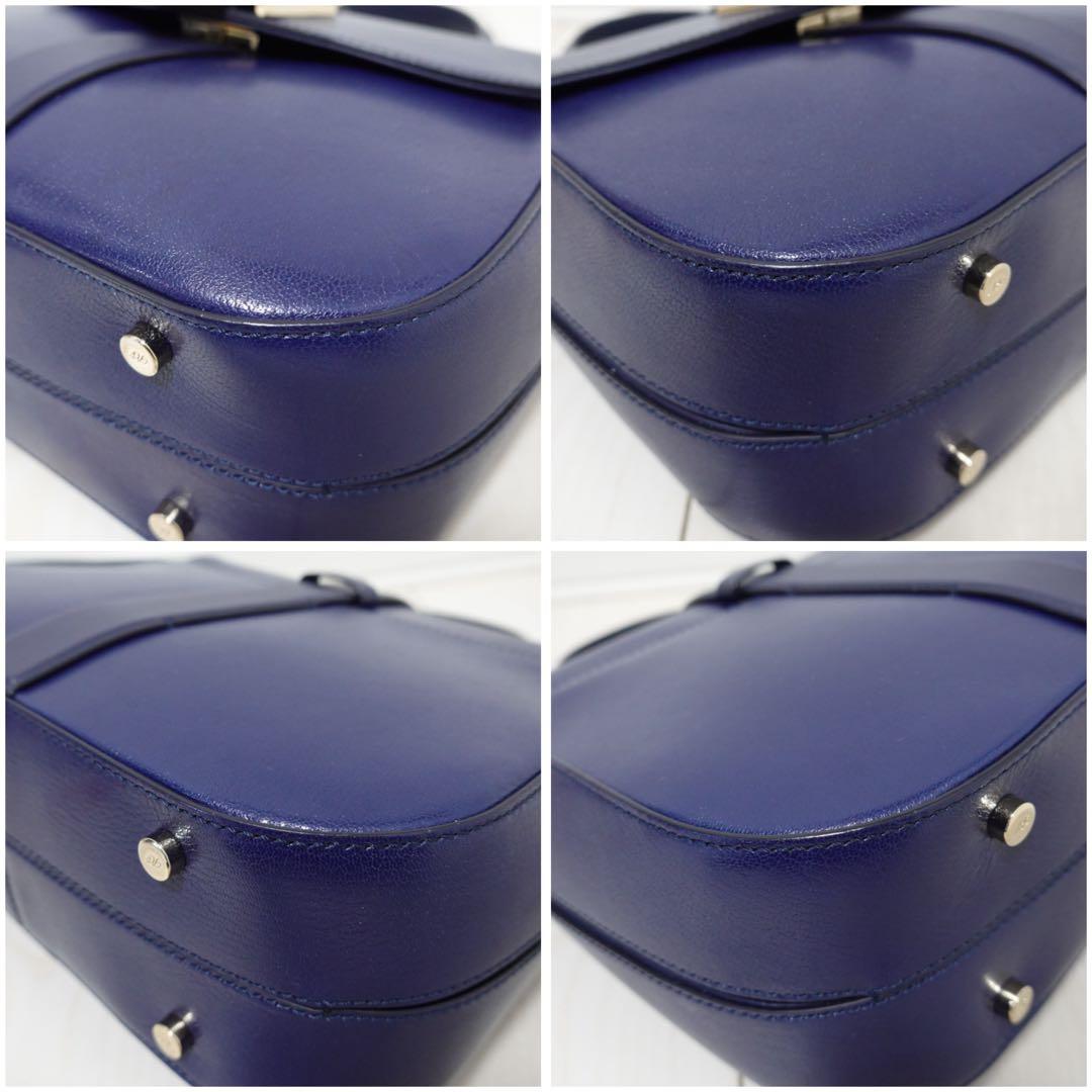 ロジェヴィヴィエ ボーヴィヴィエ ハンドバッグ ショルダーバッグ 紺