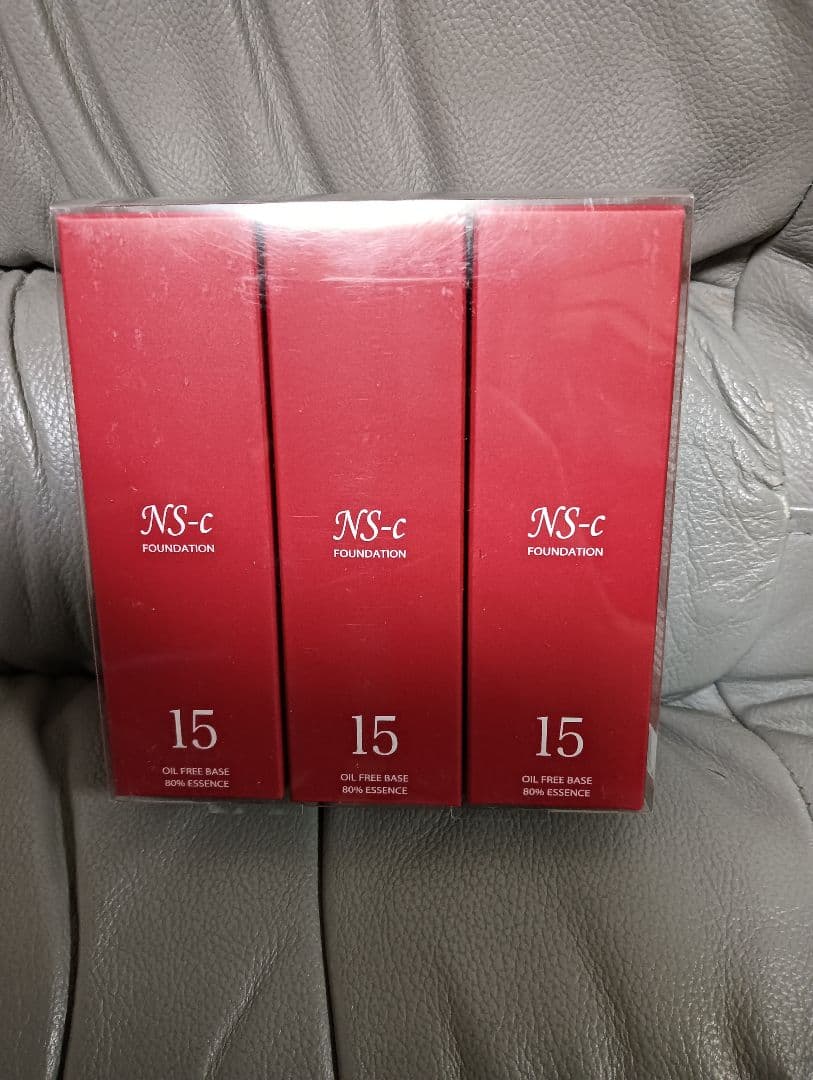 期間限定　ジュポン化粧品　NS-c リキッドファンデーション 15番3本セット