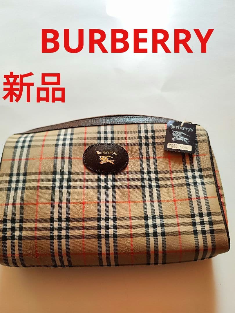 BURBERRY バーバリー セカンドバッグ クラッチバッグ ノバチェク