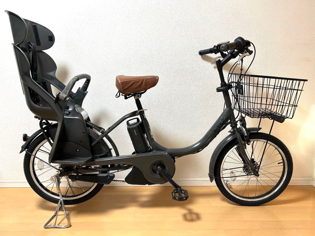 電動自転車　横浜　ブリヂストン　ビッケ　20インチ 前後タイヤ新品　子供乗せ BRIDGESTONE（ブリヂストン） 電動自転車 子供乗せ bikke POLAR