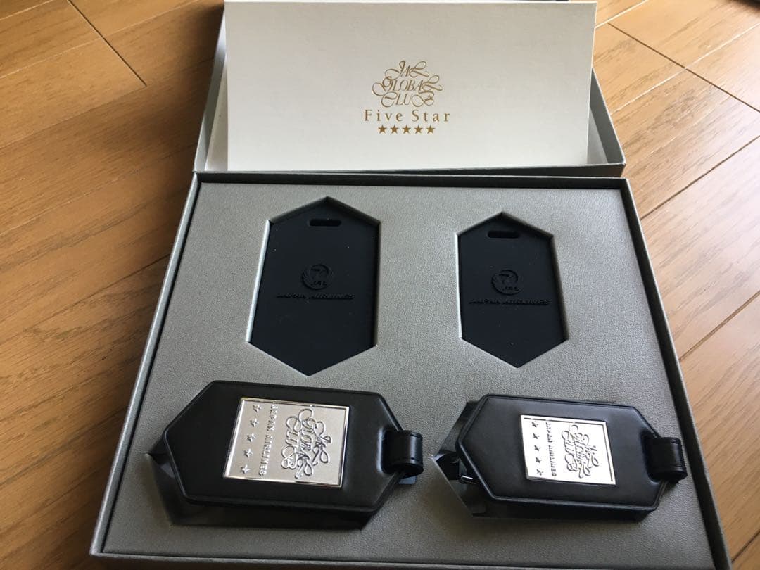 JAL JGC 五つ星ネームタグ(JGC Five Star 黒亀タグ) - メルカリ