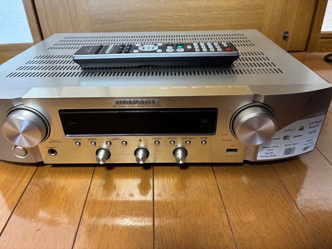 marants NR1200 ネットワークオーディオレシーバー NR1200 - Hi-Fi ネットワークオーディオレシーバー | Marantz - 日本