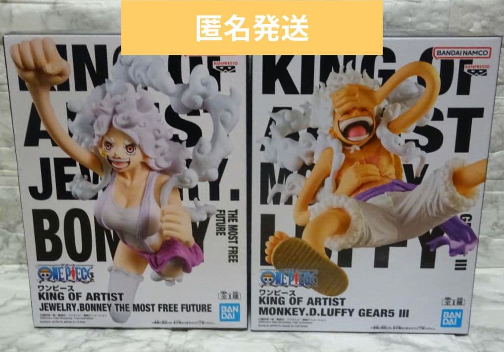 ワンピース フィギュア KING OF ARTIST ルフィ ボニー 未開封品 - メルカリ