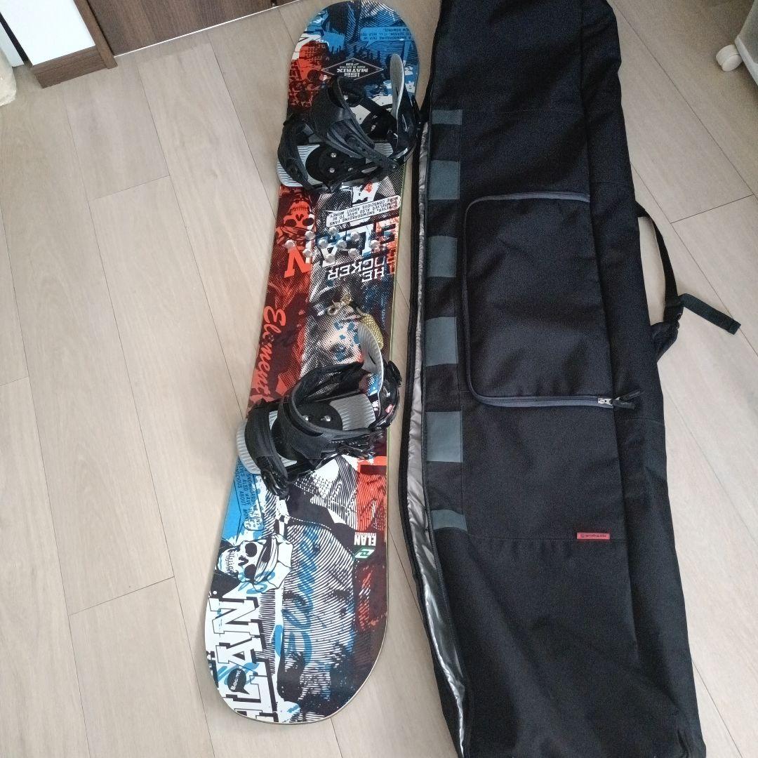 ELAN Heathen スノーボード ビンディング付き152cm