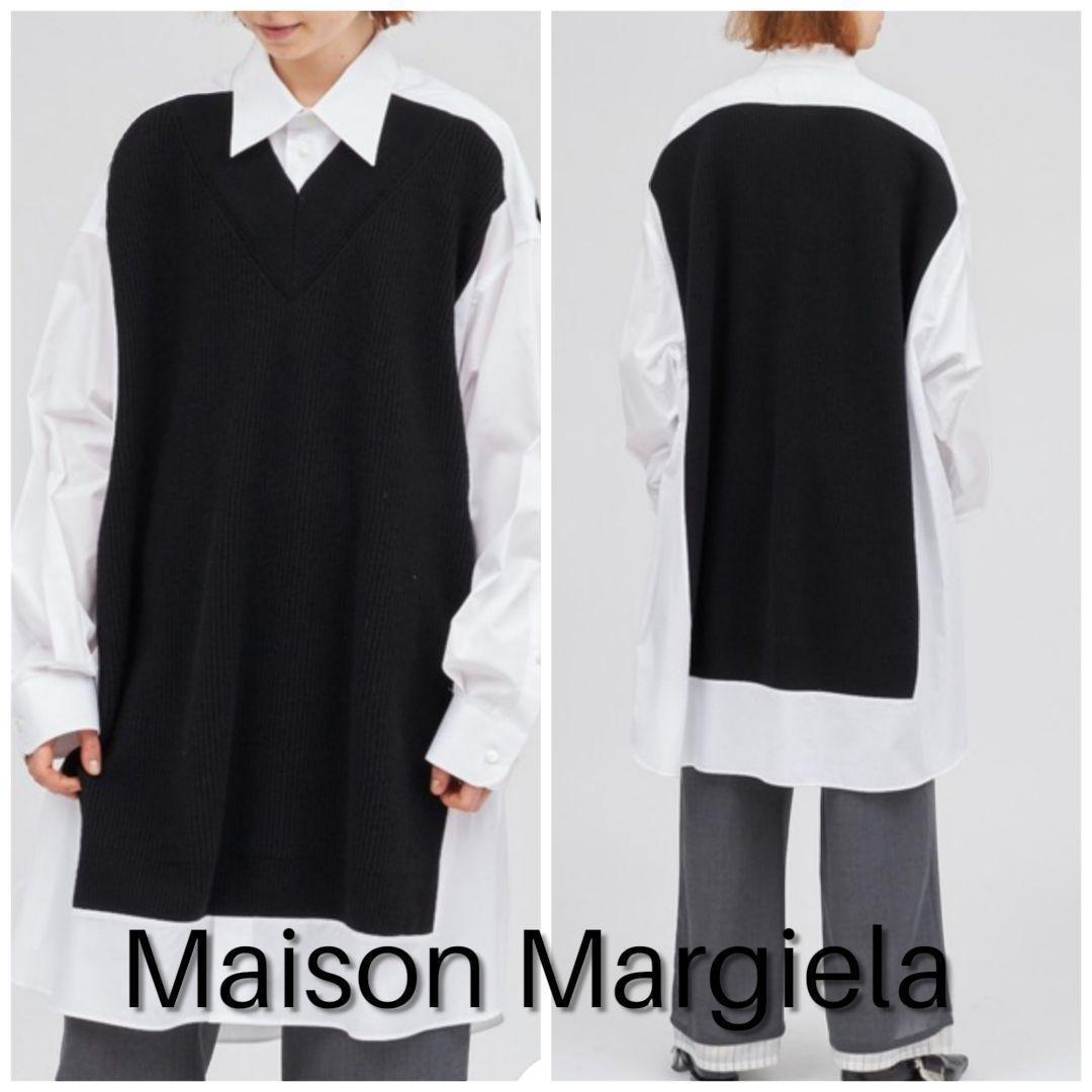 メゾンマルジェラ ニットドッキングドレス オーバーサイズ ユニ