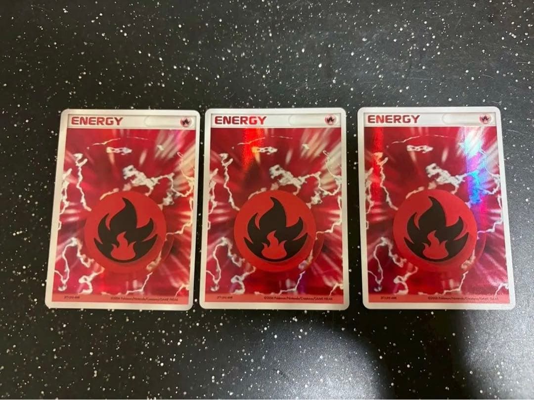 ポケモンカード　ホロン　2006 基本炎エネルギー 3枚セット